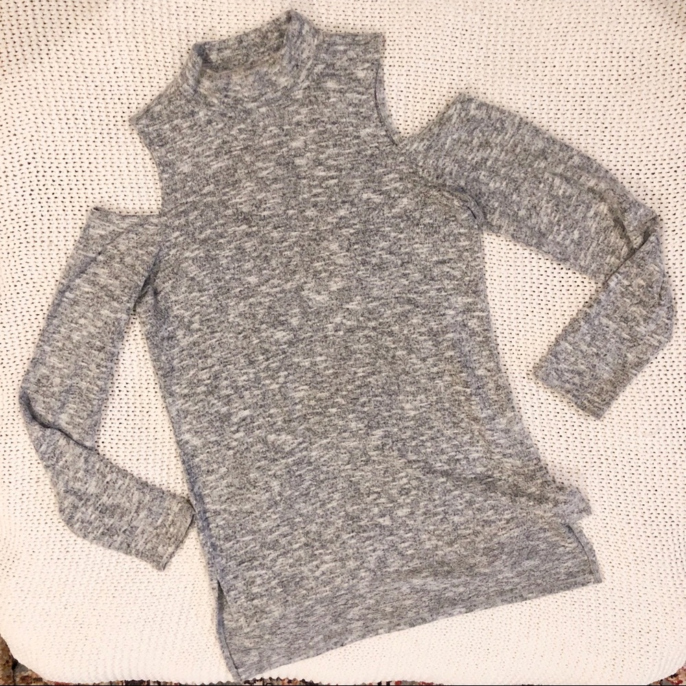 Cold Shoulder Sweater